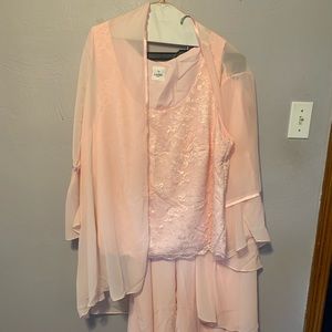 Flowy Three Piece Pantsuit